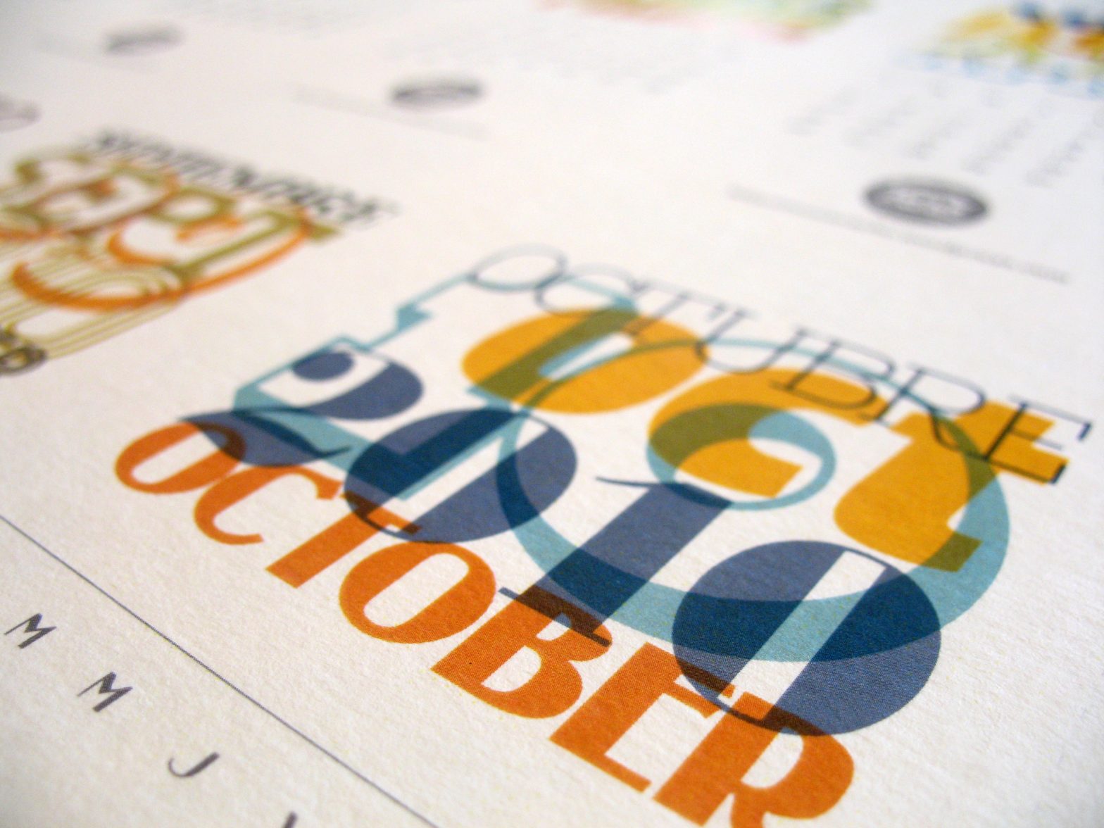 Mouscacho’s 2010 Calendars, the release.